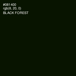 #081400 - Black Forest Color Image